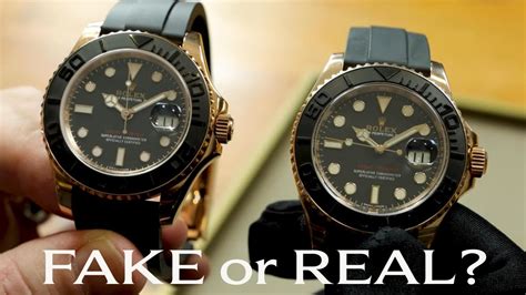 how to spot a fake rolex yachtmaster|how to spot real rolex.